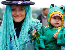 Конкурс детских колясок в Иркутске. Фото Владимира Смирнова