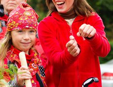 Конкурс детских колясок в Иркутске. Фото Владимира Смирнова