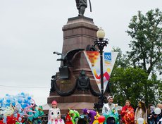 Конкурс детских колясок в Иркутске. Фото Владимира Смирнова