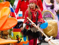 Конкурс детских колясок в Иркутске. Фото Владимира Смирнова