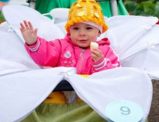 Конкурс детских колясок в Иркутске. Фото Владимира Смирнова