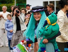 Конкурс детских колясок в Иркутске. Фото Владимира Смирнова