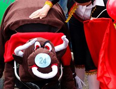 Конкурс детских колясок в Иркутске. Фото Владимира Смирнова