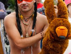 Конкурс детских колясок в Иркутске. Фото Владимира Смирнова