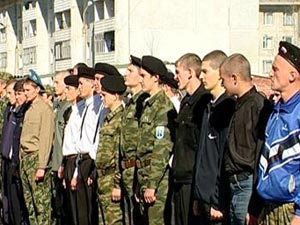 Иркутские призывники. Фото из архива «АС Байкал ТВ»