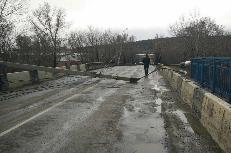 Виадук на улице Сергеева. Фото очевидца