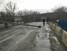 Виадук на улице Сергеева. Фото очевидца