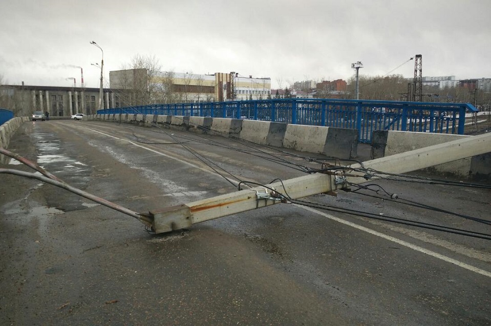 Виадук на улице Сергеева. Фото очевидца