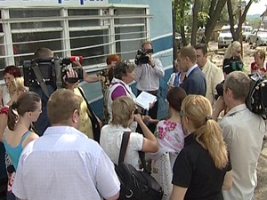 На встрече с ТОС. Фото АС Байкал ТВ
