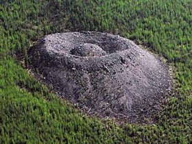 Патомский кратер. Фото с сайта www.kp.by