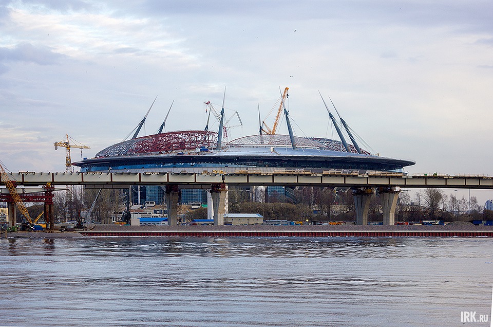 Строящаяся Зенит-Арена