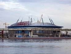 Строящаяся Зенит-Арена