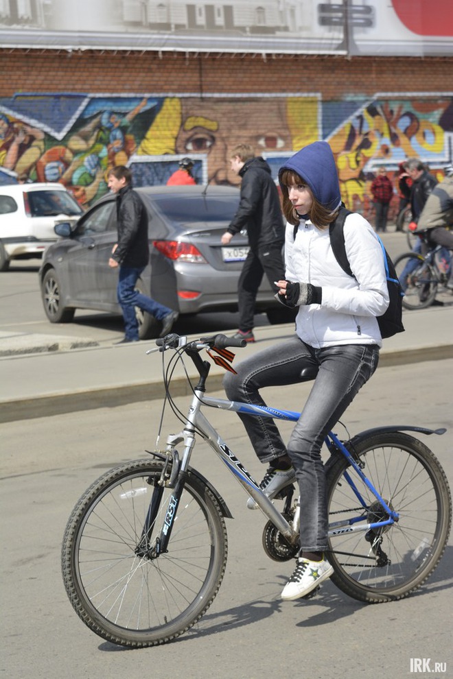1 мая стало радостной датой для велосипедистов: около сквера Кирова состоялось официальное открытие велосезона