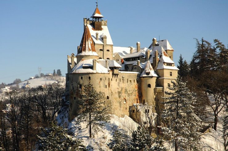 Замок Дракулы в Трансильвании. Фото с сайта www.tonkosti.ru