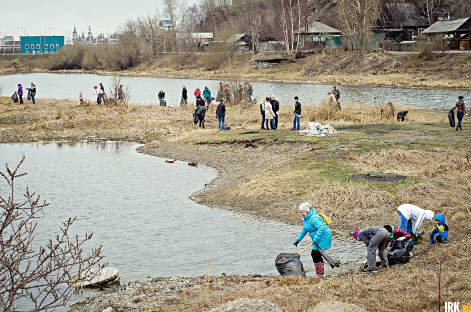 Городской субботник. Автор фото — Илья Татарников