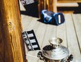 Желающие могли угоститься чаем с сушками