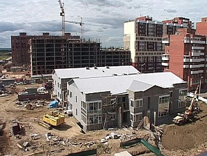 Строительство детского сада в Иркутске. Фото из архива АС Байкал ТВ