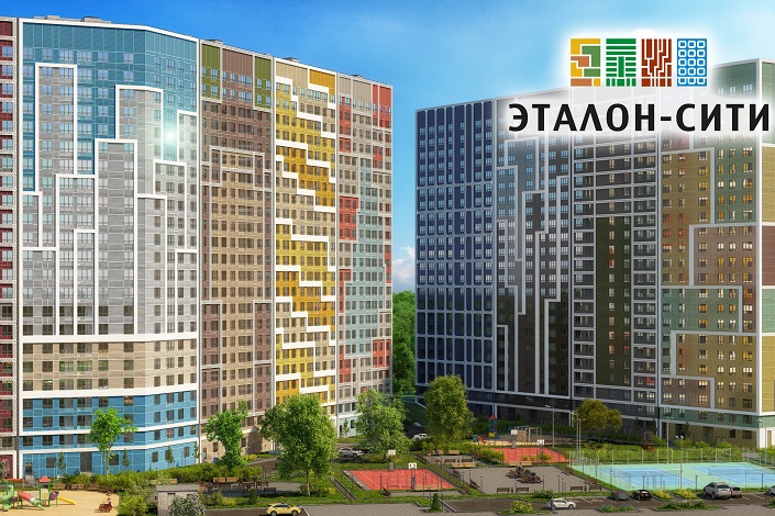 ЖК «Эталон-Сити». Изображение предоставлено ГК «Эталон».
