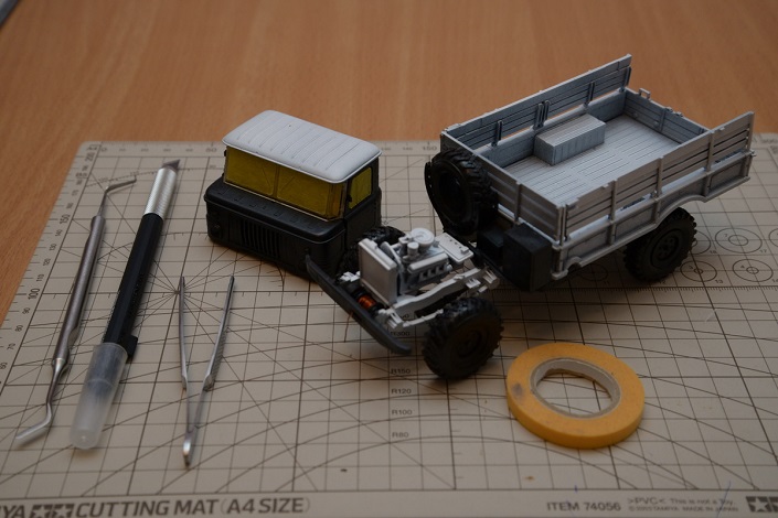 Постройка автомобиля ГАЗ-66