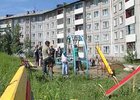 Детская площадка в Иркутске. Фото из архива АС Байкал ТВ