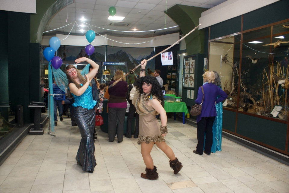 В отделе природы Краеведческого музея гостей встречали аниматоры.