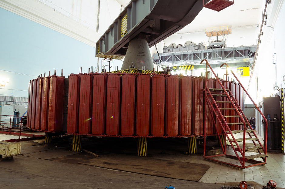 Ротор гидроагрегата. Автор фото — Илья Татарников