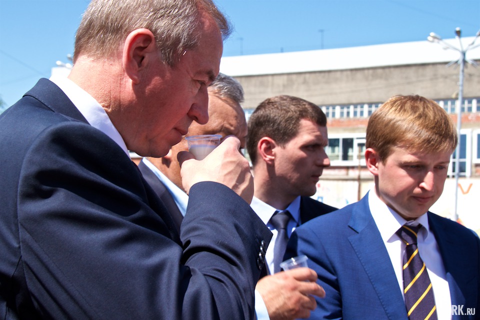 В празднике принял участие губернатор Иркутской области Сергей Левченко.