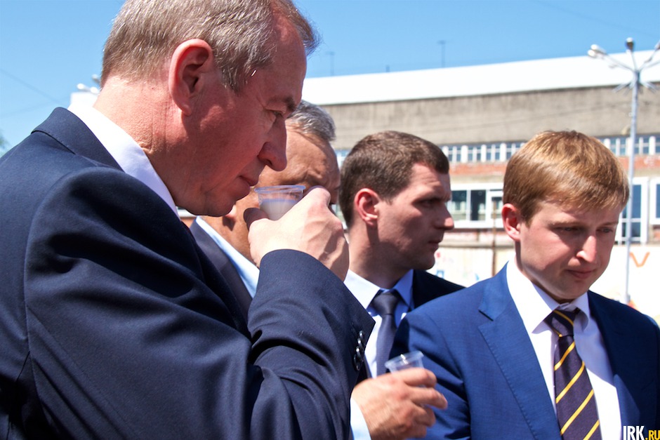 В празднике принял участие губернатор Иркутской области Сергей Левченко.