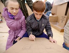 «Картония» проводит мастер-классы для детей и взрослых