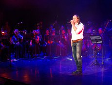Василий Акимов, лидер группы «Мономах». Музыкант родом из Ангарска