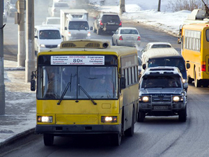 Автобус № 80К. Фото пресс-службы администрации Иркутска
