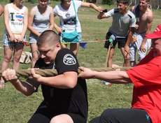 Команда Иркутского района очень старалась и победила