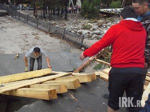 В Аршане. Фото пресс-службы администрации Тункинского района