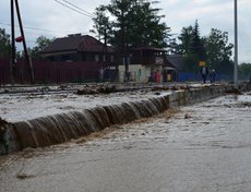 Аршан. Улица Трактовая днем