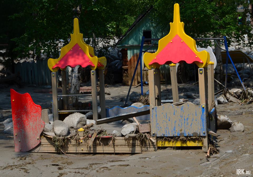 Детская площадка санатория «Сагаан Дали»