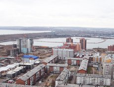 Октябрьский район Иркутска. Автор фото - Игорь Дремин