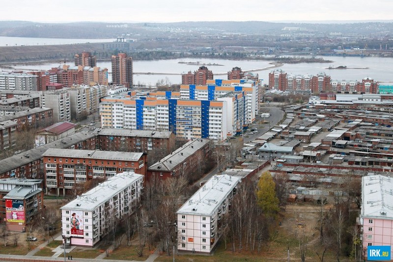 Октябрьский район Иркутска. Автор фото - Игорь Дремин