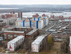 Октябрьский район Иркутска. Автор фото - Игорь Дремин