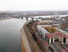 Набережная Иркутска. Автор фото - Игорь Дремин