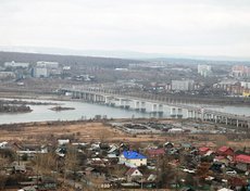 Академический мост в Иркутске. Автор фото - Игорь Дремин