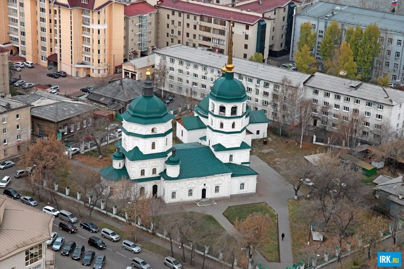Свято-Троицкий храм в Иркутске. Автор фото - Игорь Дремин