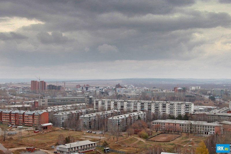 Иркутск с высоты птичьего полета. Автор фото - Игорь Дремин