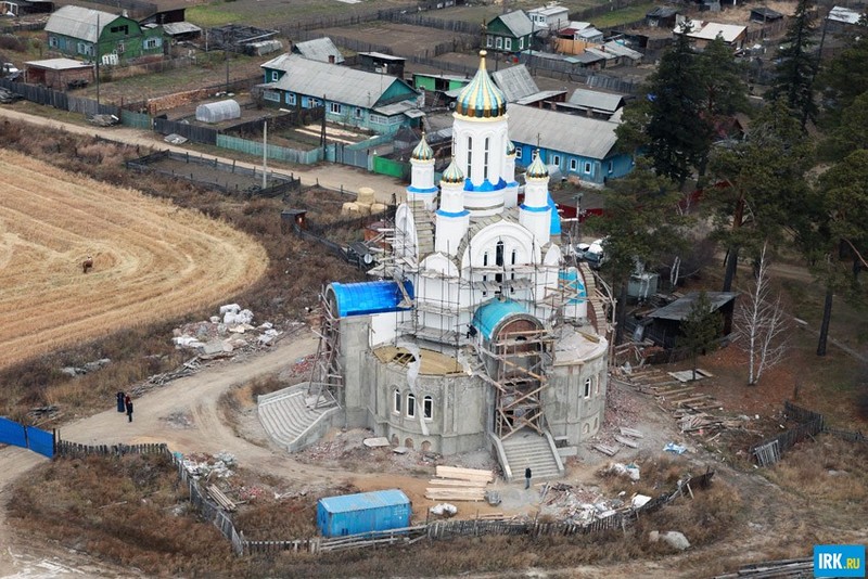 Иркутск с высоты птичьего полета. Автор фото - Игорь Дремин
