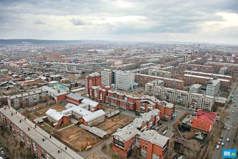 Октябрьский район Иркутска. Автор фото - Игорь Дремин