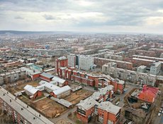 Октябрьский район Иркутска. Автор фото - Игорь Дремин