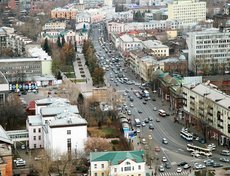 Улица Ленина в Иркутске. Автор фото - Игорь Дремин