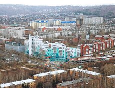 Иркутск с высоты птичьего полета. Автор фото - Игорь Дремин