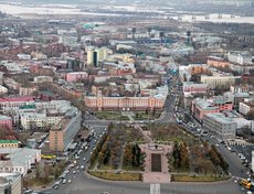 Правобережный район Иркутска, сквер Кирова. Автор фото - Игорь Дремин