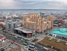 Улица Байкальская в Иркутске. Автор фото - Игорь Дремин