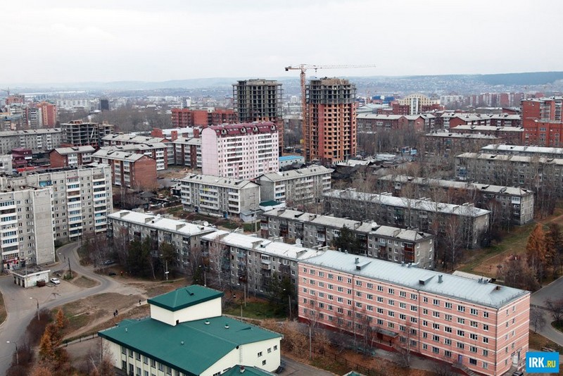 Октябрьский район Иркутска. Автор фото - Игорь Дремин